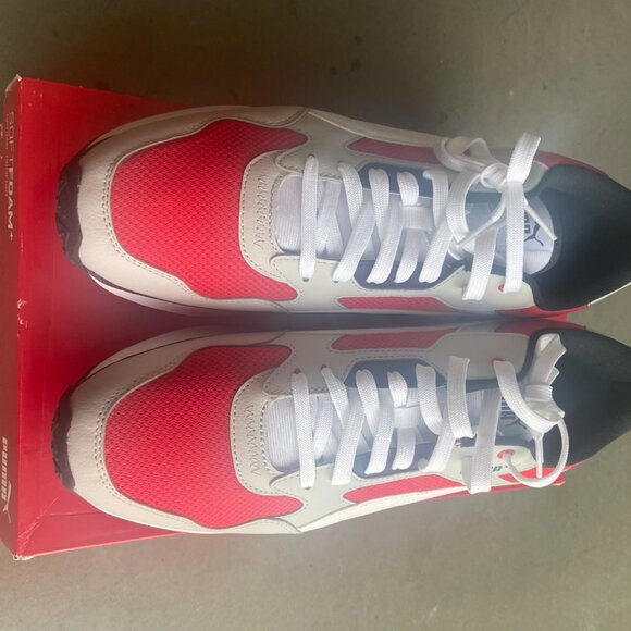 Brand New Puma R78 Futr Lace Up Mens Grey, Red Size 12 WIDE - Picture 3 of 4